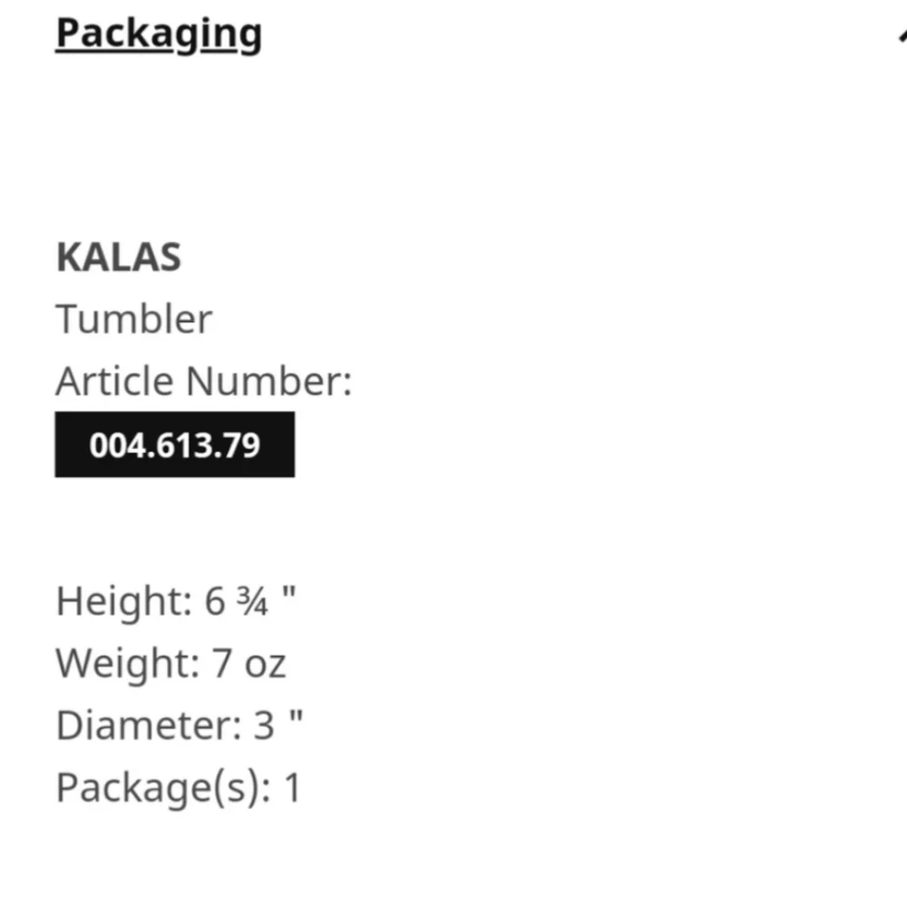 IKEA article pick favorite